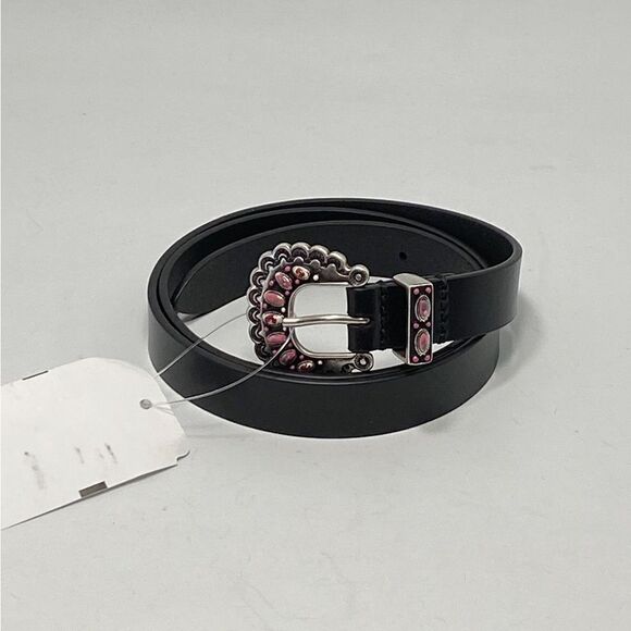 Isabel Marant Temoia Shell Buckle Leather Belt size 75/30” - Picture 11 of 11